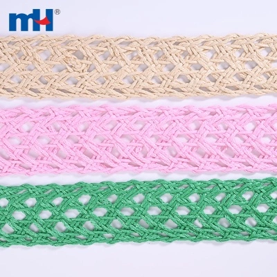 Raffia Braided Shoe Upper Strap