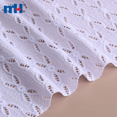Polyester Spandex Tricot Lace Fabric