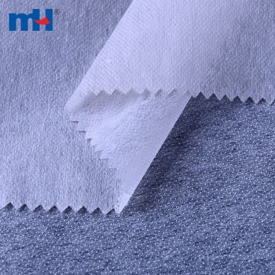Thermal Calendaring PES Double Dots Non Woven Interlining Fabric