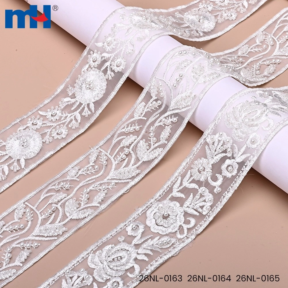 Organza Spitzenbesatz