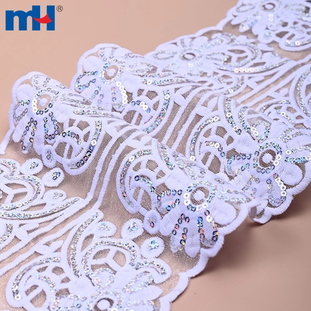 Organza dantelli bezak