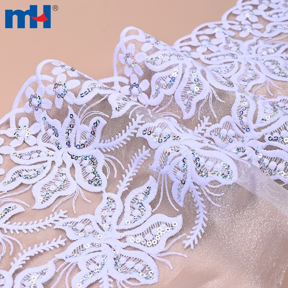 Organza dantelli bezak