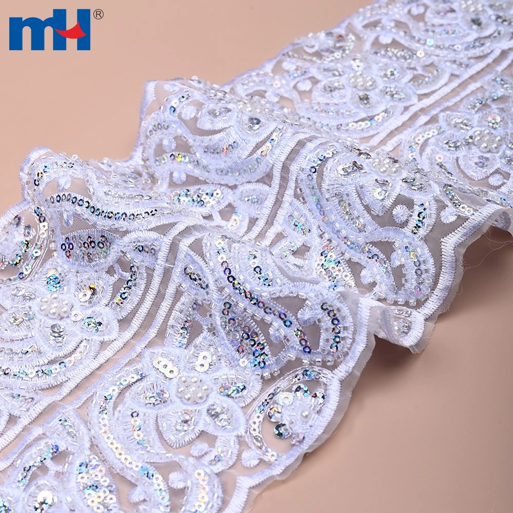 Organza Spitzenbesatz