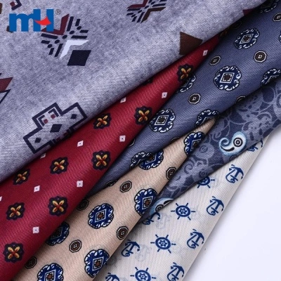 Forro de tafetán estampado para bolsos y maletas.