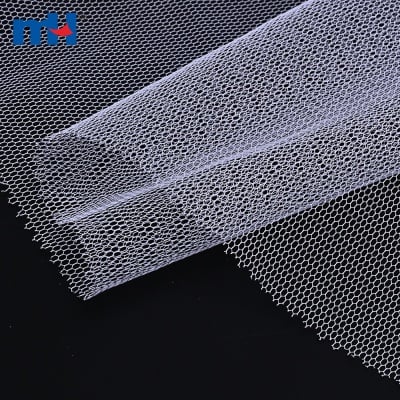 100% Polyester Warp-knitted Hexagonal Mesh Net Fabric
