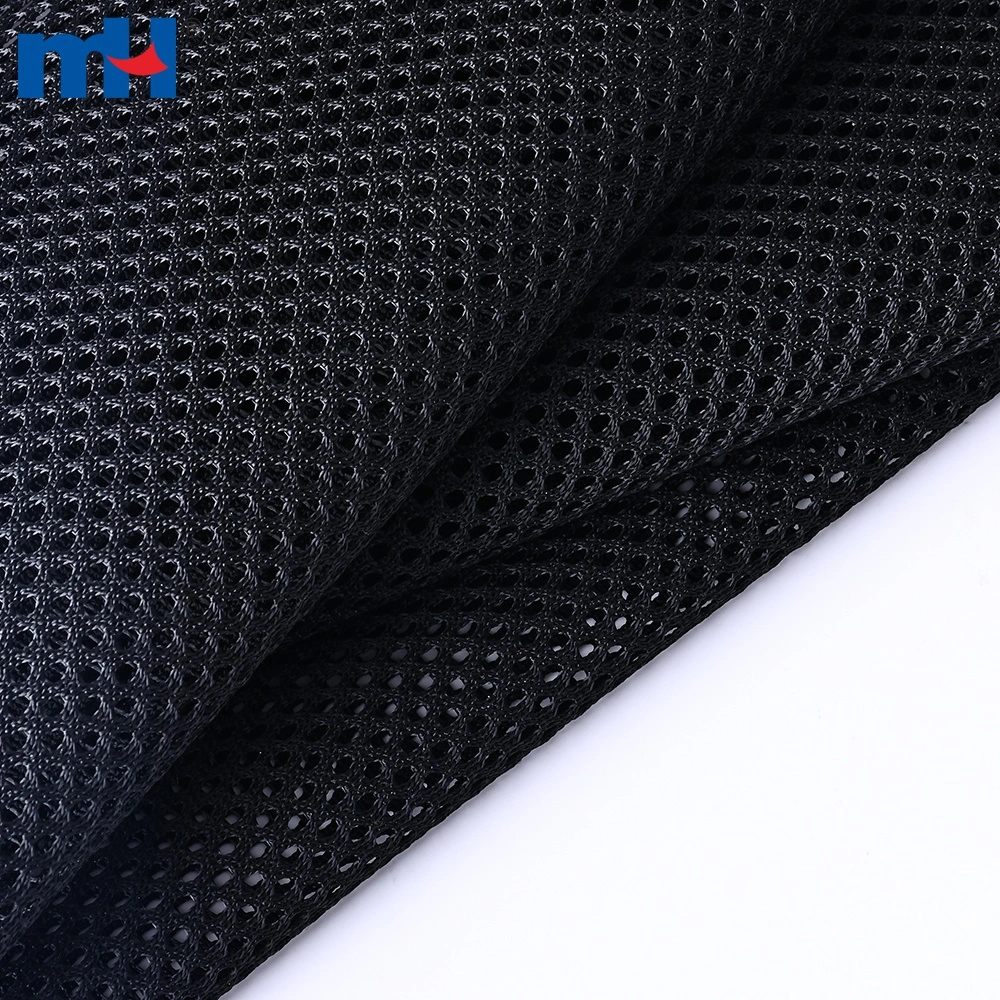 Pagtatanghal ng aplikasyon ng 100% Polyester Cradle Mesh Fabric