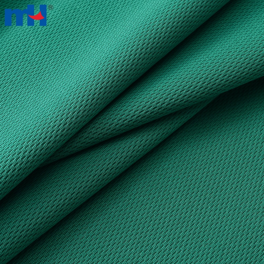 Bird Eye Mesh Compound Flat Knit Fabric pattern detail