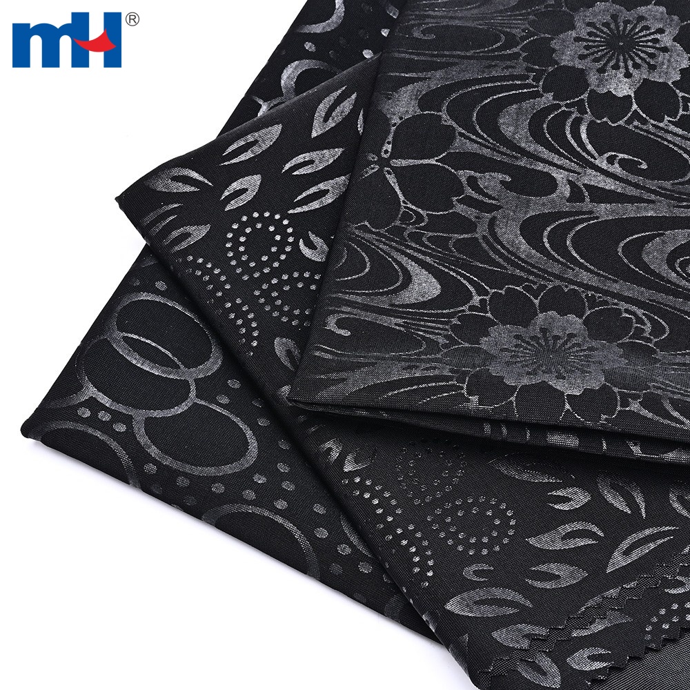 Détail du motif en relief du tissu extensible dans les 4 sens