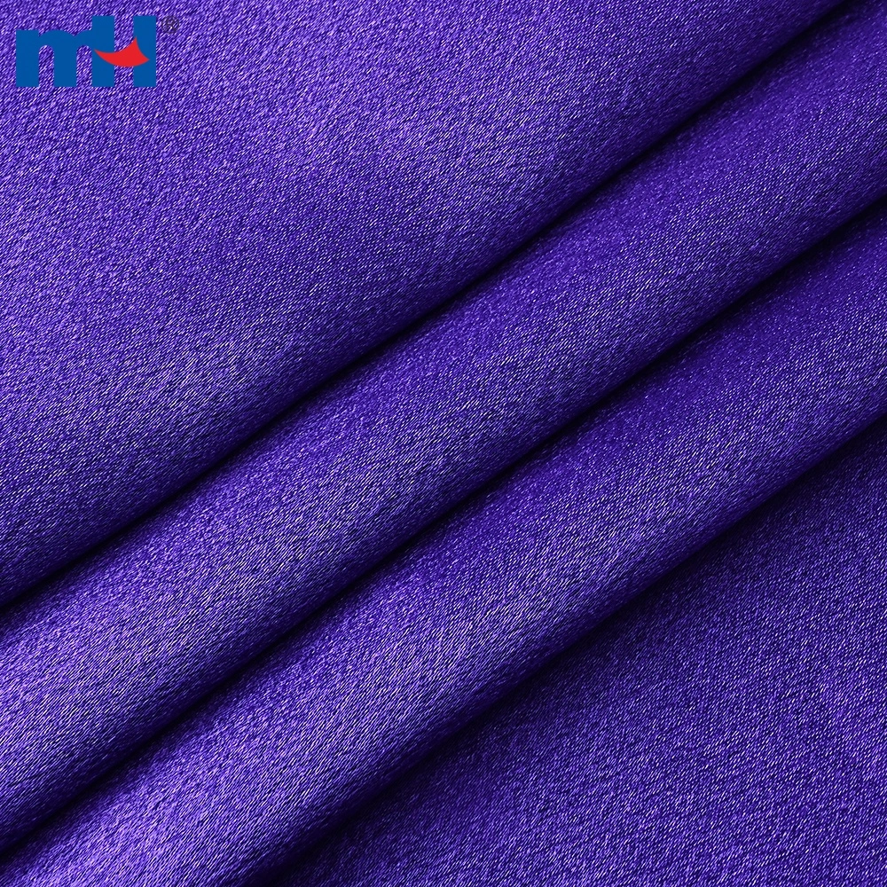 Nahaufnahme der Textur von amerikanischem Polyester-Satin