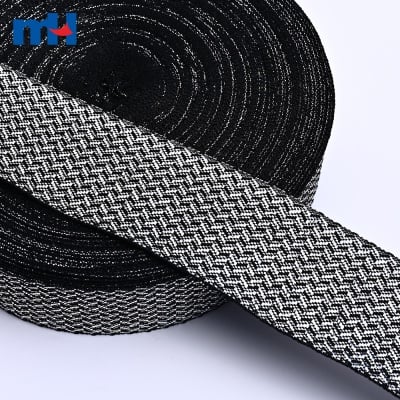 Polyester-gewebtes, metallisches Matratzenbindeband