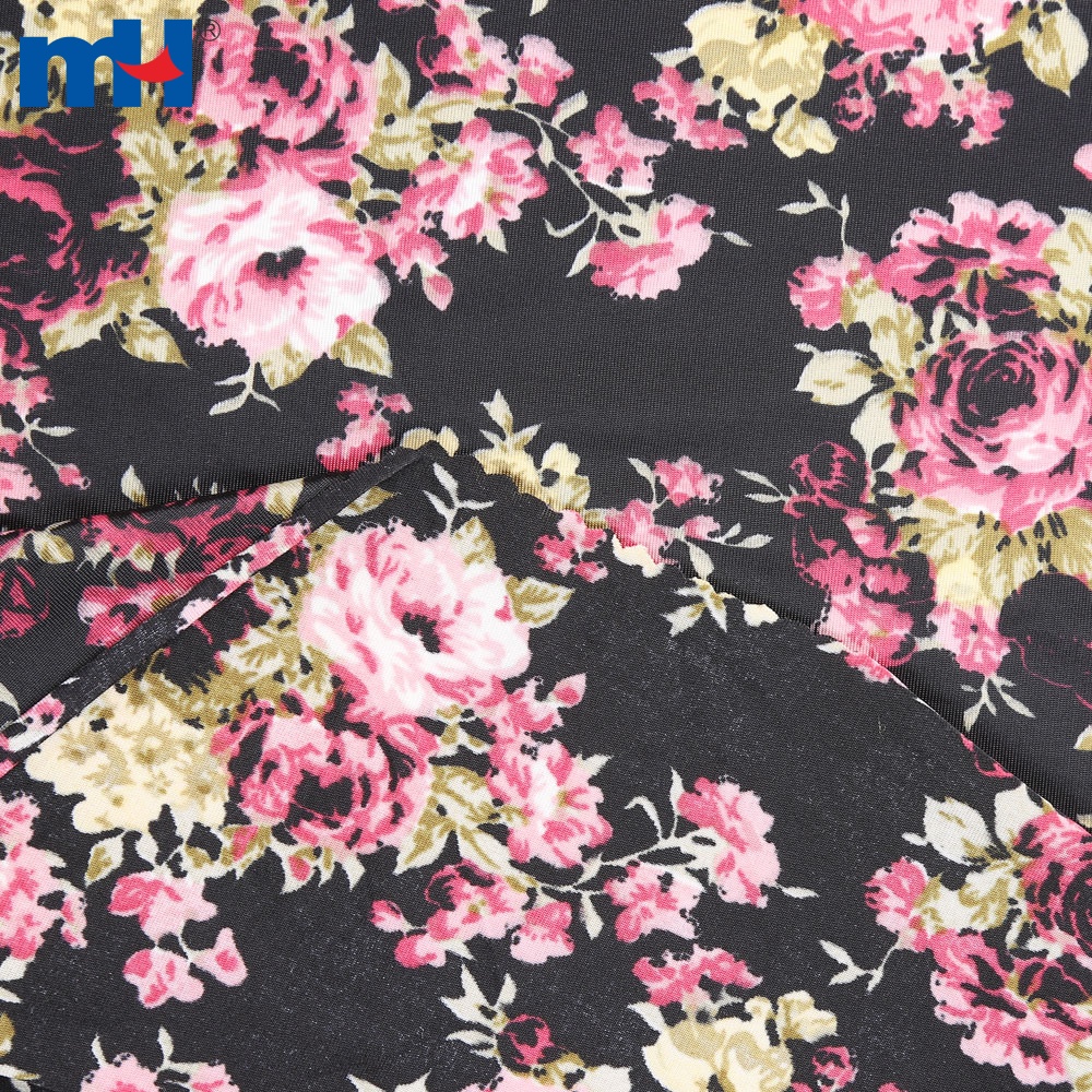 Printed 4 Way Stretch Fabric detail view
