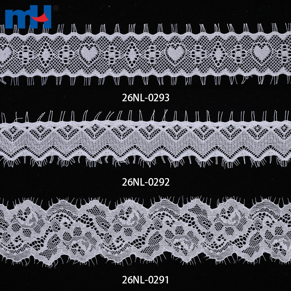 Elastik triko dantel süsleme 3.7-6 cm detay