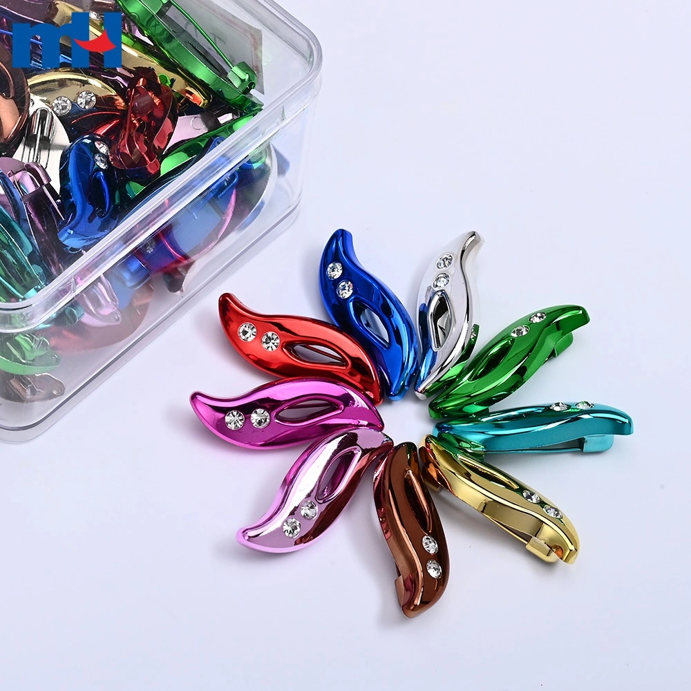 épingle de sûreté à tête plastique vue de face