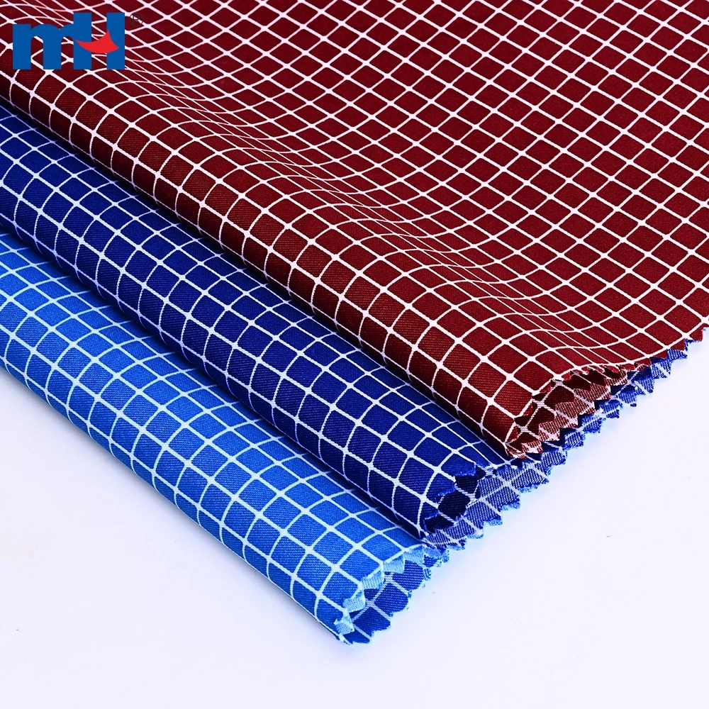 240T Printed Twill Peach Skin Fabric matte drape