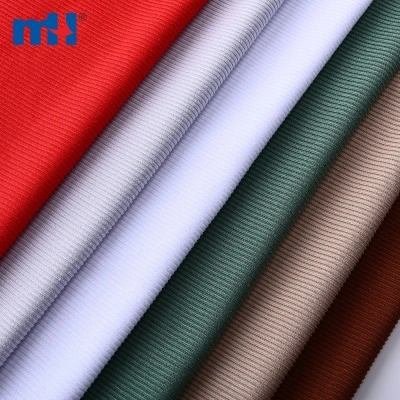 Tejido de punto acanalado 2x2 de 180 g/m²