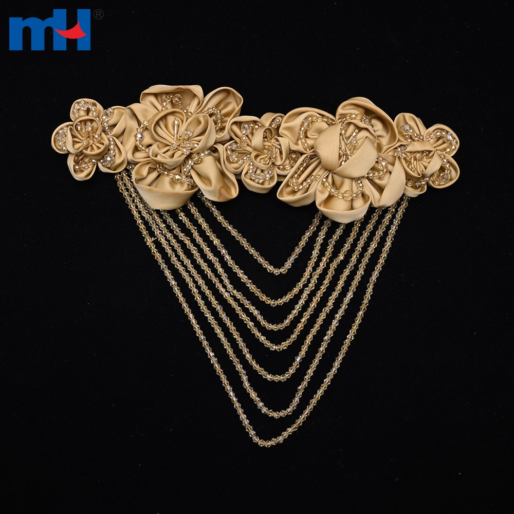 26NL-0264 Aplique de encaje floral