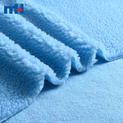 40% Polyester 60% Acrylic Faux Sherpa Lamb Fur Fabric