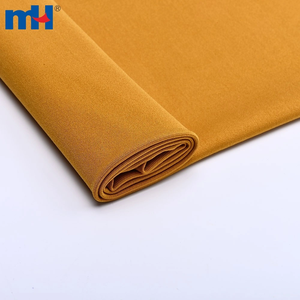 Tejido de punto elástico en 4 direcciones, poliéster y elastano, 300 g/m². Vista detallada.