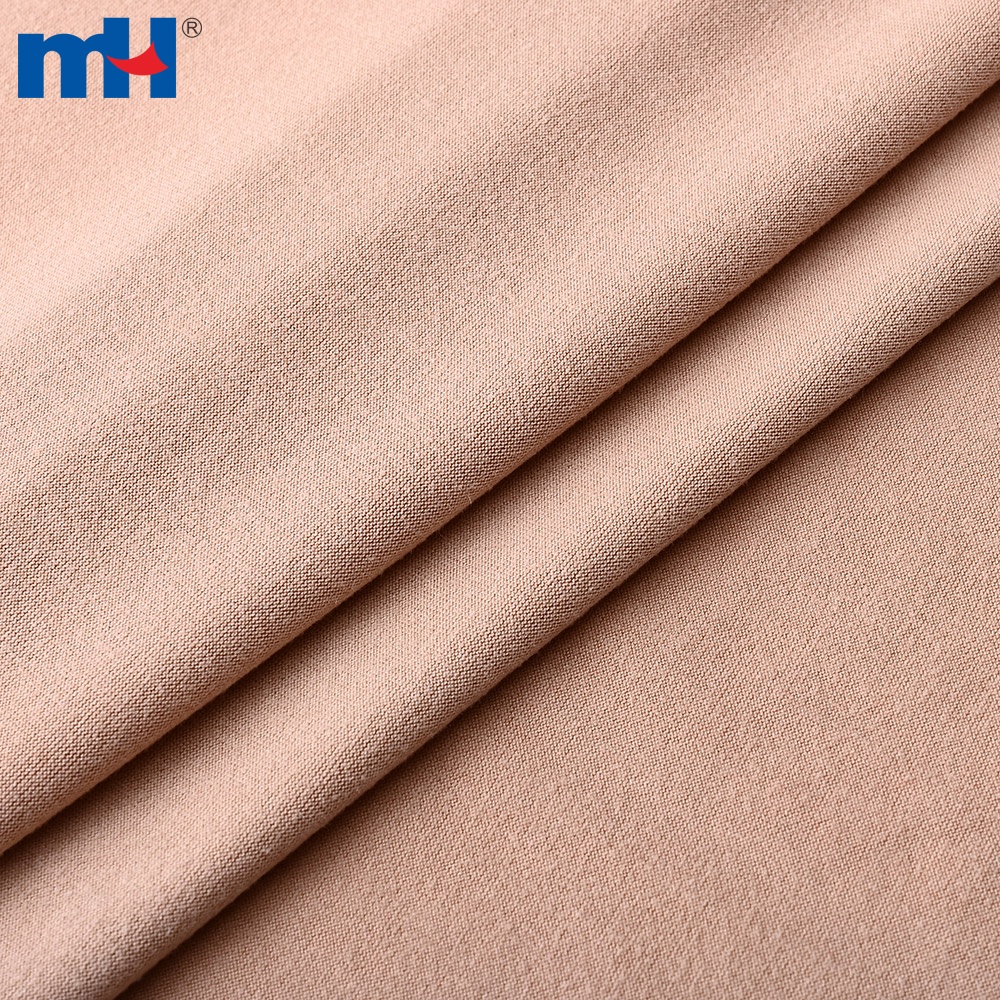 Текстура ткани Milk Silk 4-way Stretch 180 г/м² крупным планом.