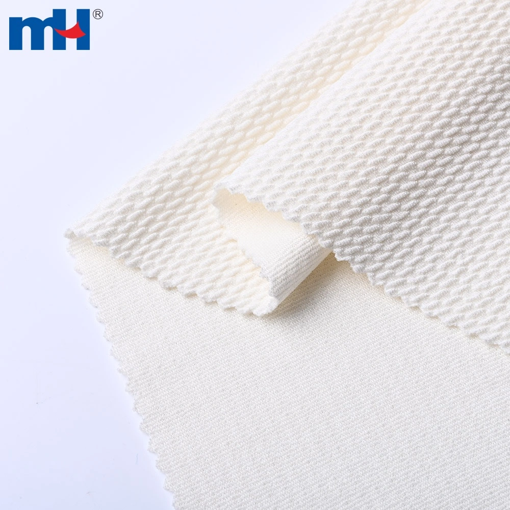 Tejido de punto burbuja de poliéster y elastano 95% poliéster 260 g/m² 160 cm