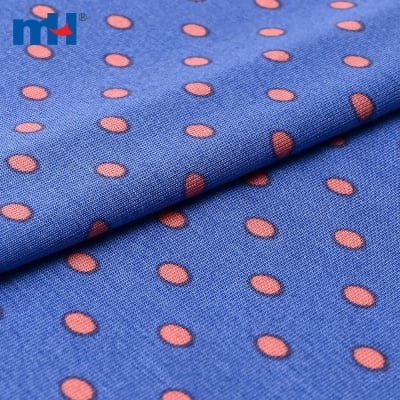 Polyester Spandex Ponte Roma Interlock Fabric