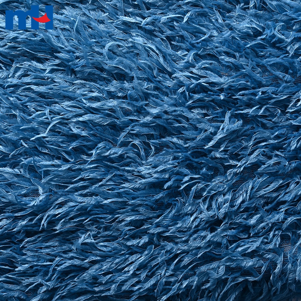Silky Feather Velvet Faux Fur Fabric ultra-fine pile texture