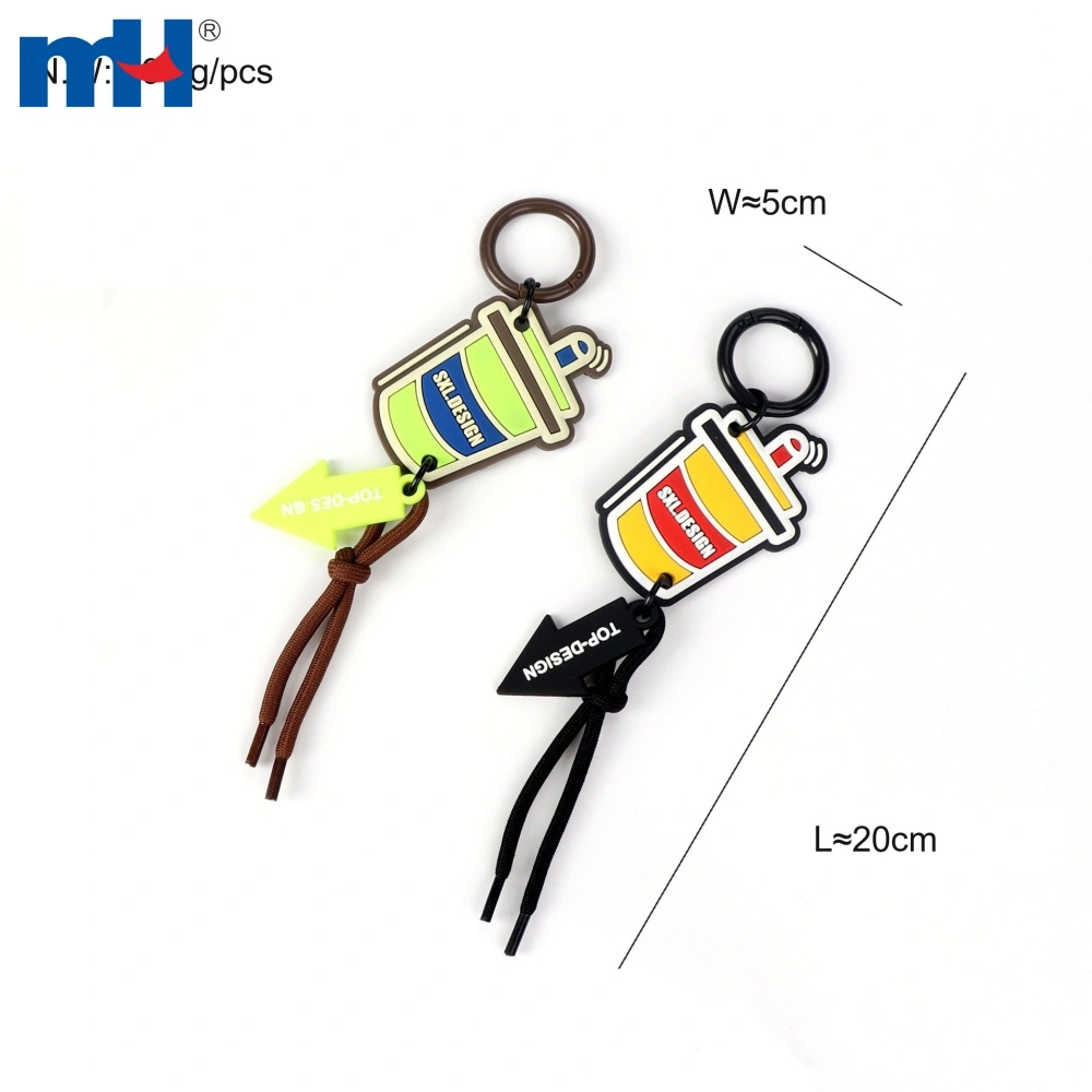 Drink cup charm with 20cm length markings