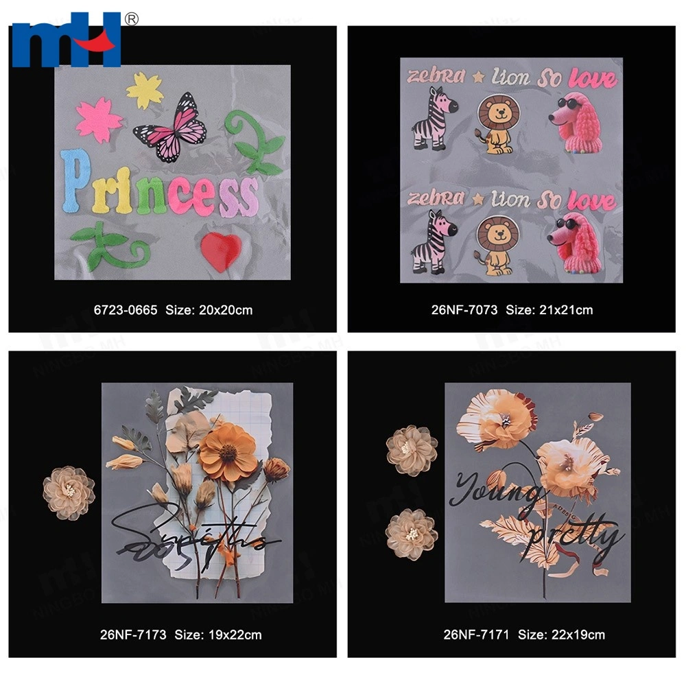 26NF-7073 Hot-fix Velvet Pattern