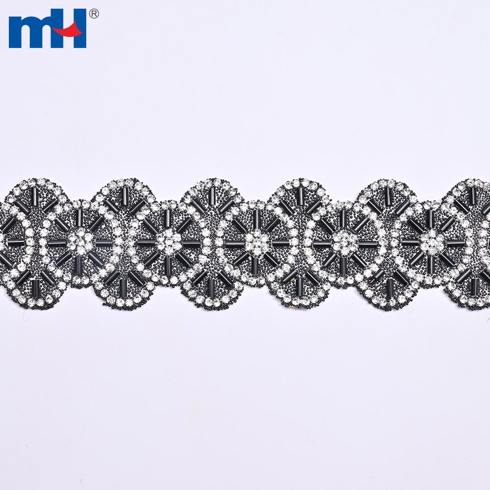 26NF-7247 Aplique de strass termocolante