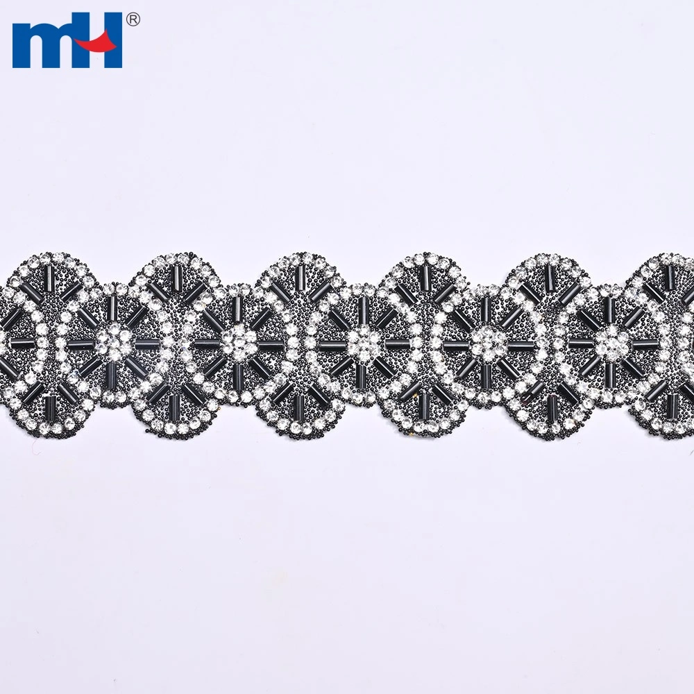 26NF-7247 Decorazione termoadesiva con strass