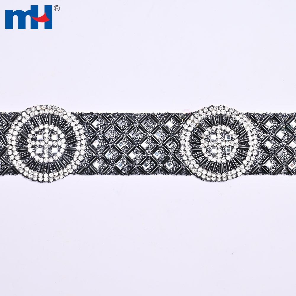 26NF-7248 Aplique de strass termocolante