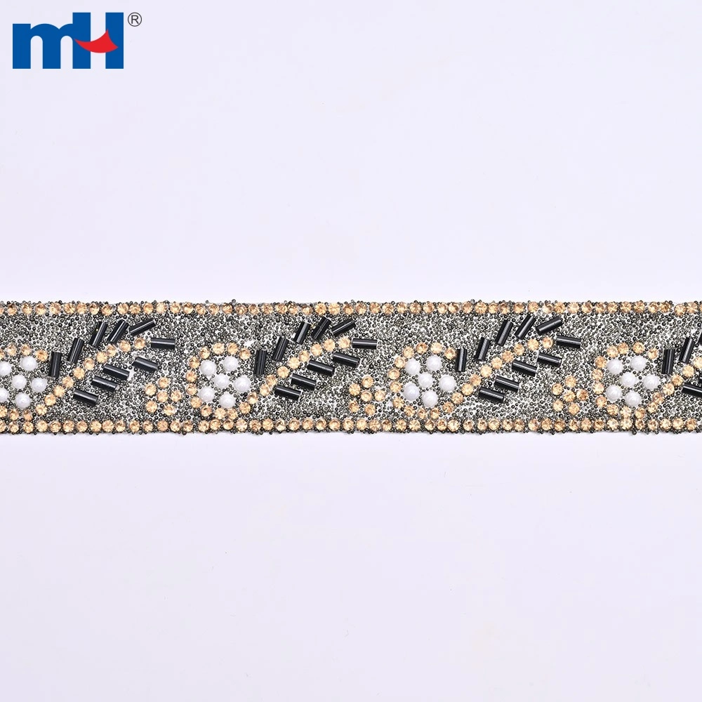 26NF-7252 Decorazione termoadesiva con strass
