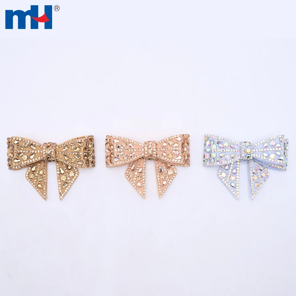 Applique pour chaussure nœud non tissé