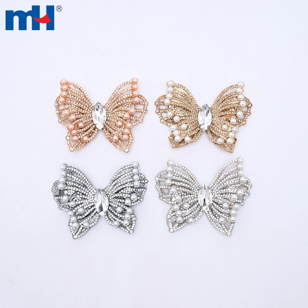Applique pour chaussure papillon non tissée