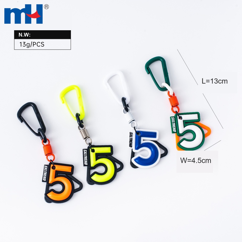 Number 5 charm with 13cm length markings