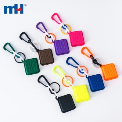 STOP Letter Soft PVC Keychain Charm