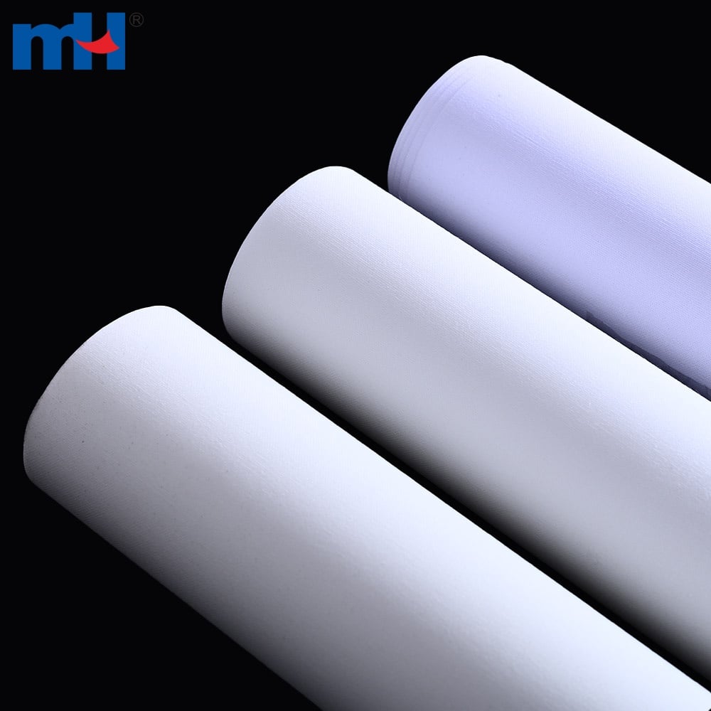 12S Spun Woven Robe Interlining LDPE Laminatsiyalangan qoplama detallari