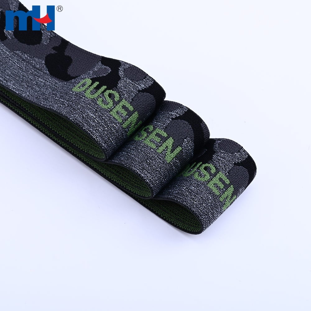 Custom Jacquard Logo Woven Elastic Band color range