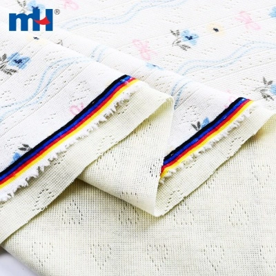 Tissu jacquard double face ignifugé