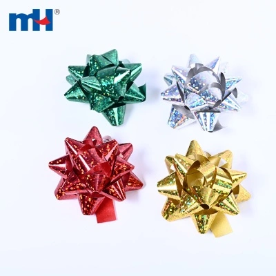 Laser Star Bow Set 2 inch