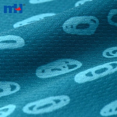 Printed Birdseye Interlock Fabric