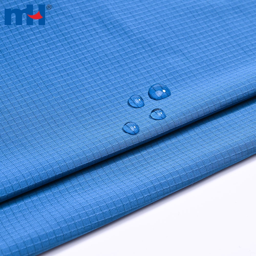Wasserabweisendes Jacquard-Feinkarogewebe mit 4-Wege-Stretch