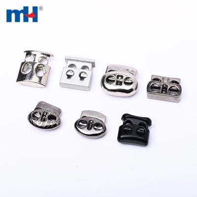 Zinc Alloy Flat Oval Cord Lock Stopper