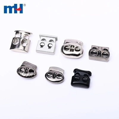 Nút chặn dây hình bầu dục dẹt bằng hợp kim kẽm