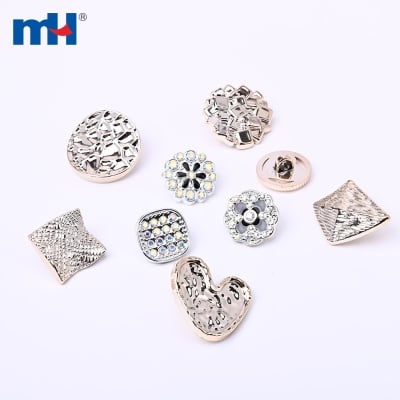 ABS Electroplated Plastic Button