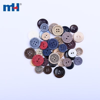 Brushed Resin Button