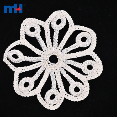 Sequins Chemical Lace Motifs