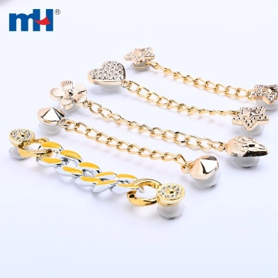 Plastic Beaded Shoe Chains