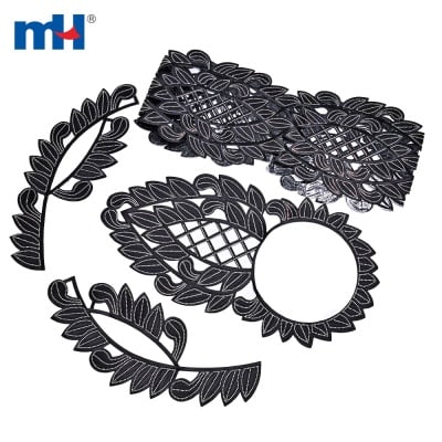 Lace Collar Set with Back Adhesive