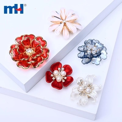 Alloy-Face Decorative Button Cover